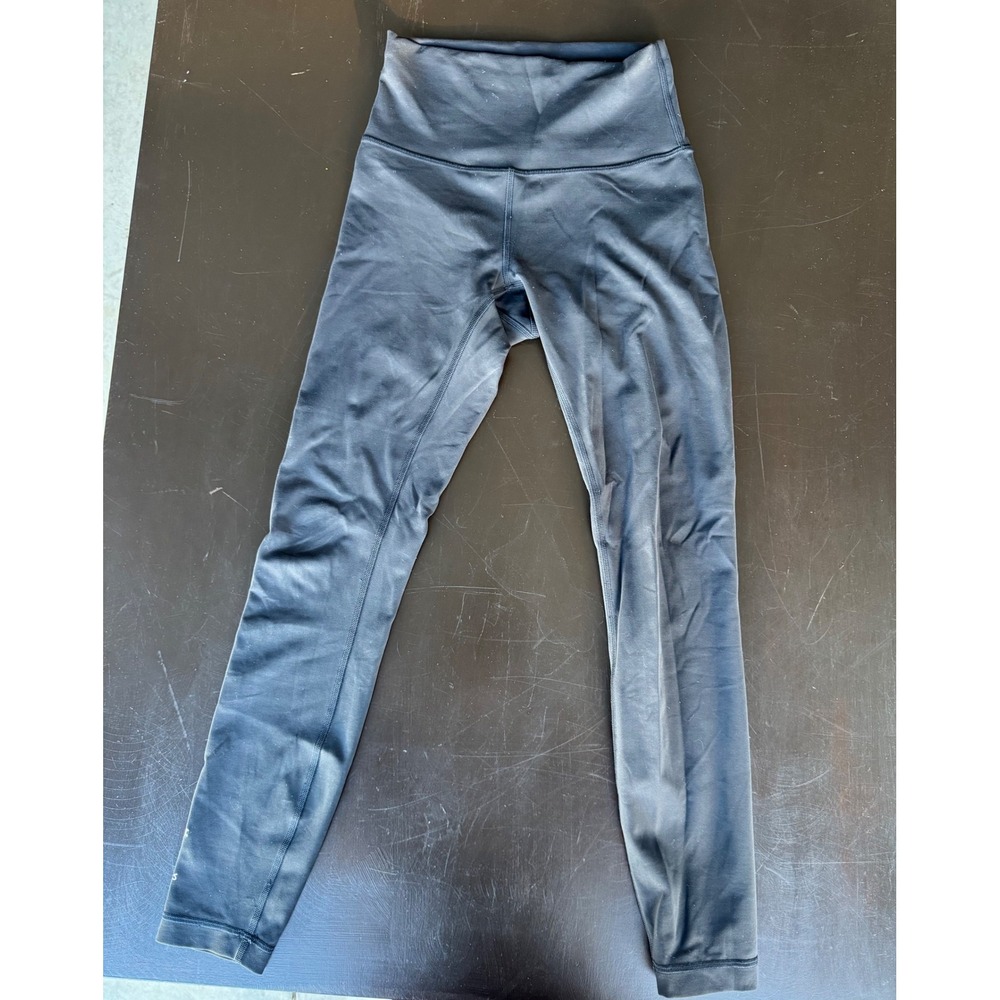 Lululemon x Ed Curtis Wunder Train High-Rise Tight 25 Black Graphic Leggings 4